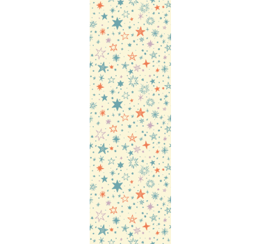 Tapete Baby bunte sterndekorationen - TenStickers