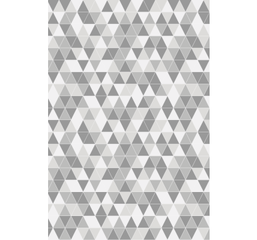 Tapete esszimmer in minimalistischen grautönen - TenStickers