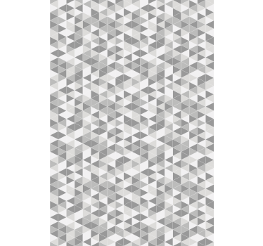 Tapete esszimmer geometrisches dreiecks-muster - TenStickers