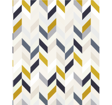 Tapete esszimmer chevron-zickzack-muster - TenStickers