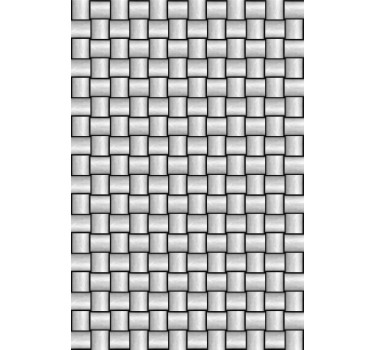 Marmor tapete mit grauem quadratmuster - TenStickers