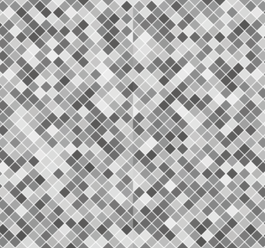 Tapete badezimmer graues mosaik - TenStickers