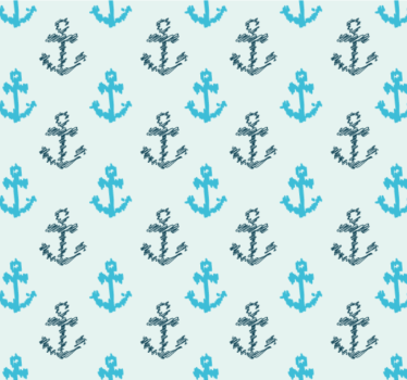 Tapete badezimmer anker muster - TenStickers