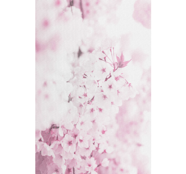Blumentapete zartrosa blumenmuster - TenStickers