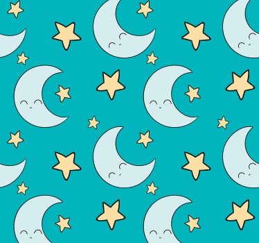 Tapete Sternenhimmel himmlische verträumtheit - TenStickers