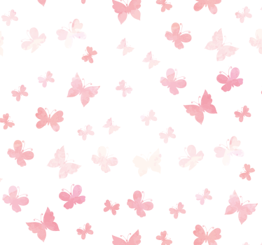 Vliestapete Schmetterling rosa Schmetterlinge - TenStickers