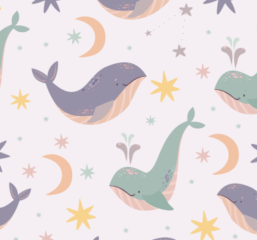 Tapete Tiere wunderliche walmuster - TenStickers