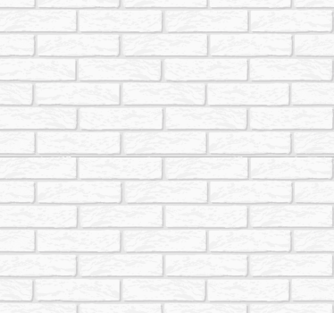 Vliestapete Ziegel Weißer fleck - TenStickers