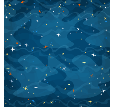 Vliestapete Sterne Sternenklare nacht - TenStickers