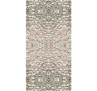 Muster Tapete organische textur eleganz - TenStickers