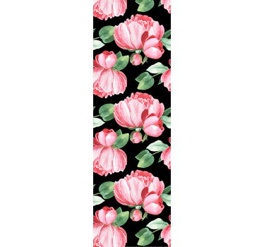 Blumentapete blühende pfingstrosen - TenStickers