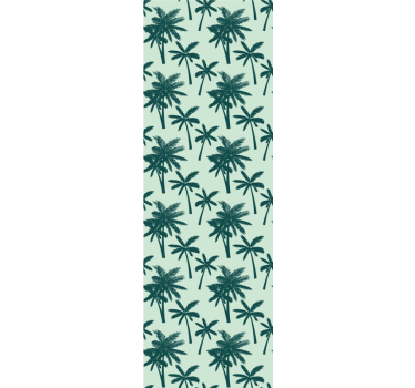 Tapete Baum anzeige des handflächenmusters - TenStickers