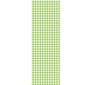 Tapete Esszimmer gingham-karomuster - TenStickers