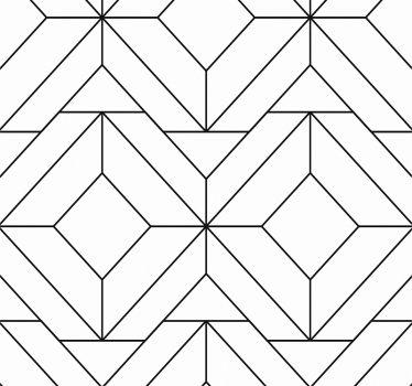 Küche Tapete Nordische geometrische Muster - TenStickers