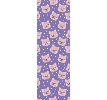 Tapete Baby gepunktetes katzenmuster - TenStickers