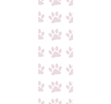 Tapete Baby pfotenmuster-hintergrund - TenStickers