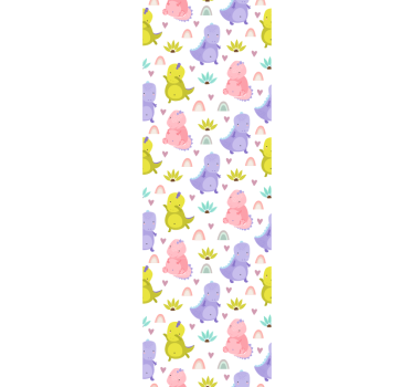 Tapete Baby dinosaurier-entzückungsmuster - TenStickers