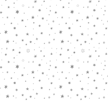 Vliestapete Sterne Grauer Hintergrund mit weißen sternen - TenStickers
