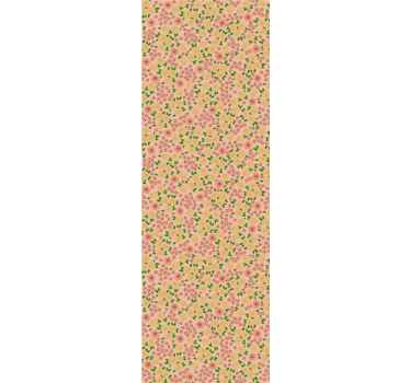 Blumentapete blumenmotiv freude - TenStickers