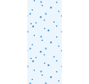 Tapete Sternenhimmel blaue Sterne - TenStickers