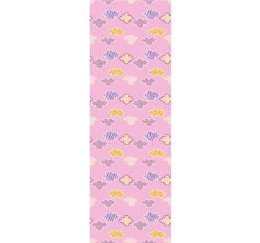 Tapete Baby bewölkten himmel muster - TenStickers
