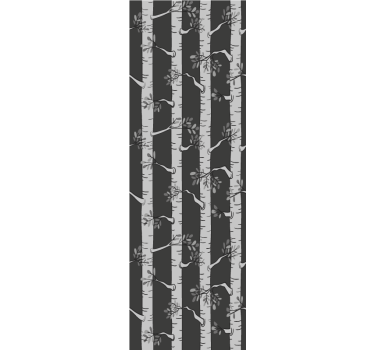 Tapete Baum eleganter birkenwald - TenStickers