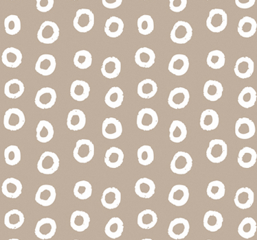 Tupfenmuster-Design Tapete Kreis - TenStickers