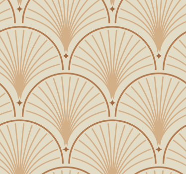 Tapete Klassisch art-deco-muster - TenStickers