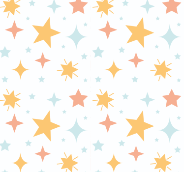 Tapete Sternenhimmel sternenmuster - TenStickers