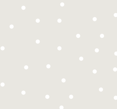 Tapete Baby beige farbe mit weißen punkten - TenStickers