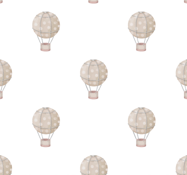Tapete Baby graue Luftballons - TenStickers
