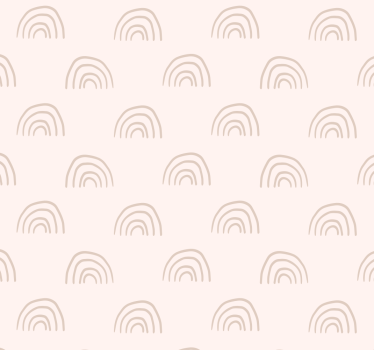Tapete Baby minimalistischer Regenbogen - TenStickers
