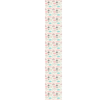 Tapete Baby bunte cartoon-autos - TenStickers