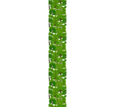 Tapete Baum realistisches waldmuster - TenStickers