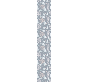Blumentapete botanische blüten - TenStickers