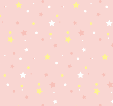 Vliestapete Sterne Rosa hintergrundsterne - TenStickers