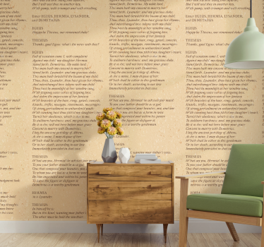 Magie der Liebe Brief Schlafzimmer Tapete - TenStickers