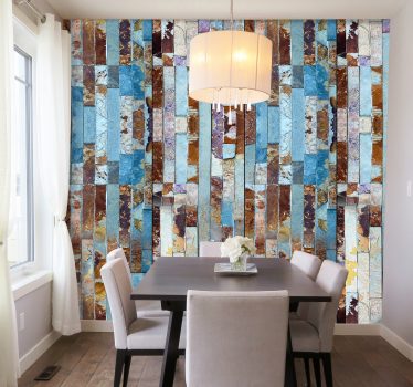Muster Tapete marmorierte textur - TenStickers