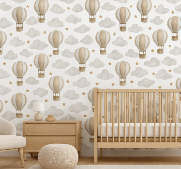 Tapete baby sternenballons erde - TenStickers