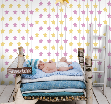 Tapete Baby sternenschlummer des säuglings - TenStickers