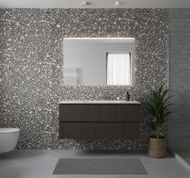 Tapete badezimmer steinoptik - TenStickers