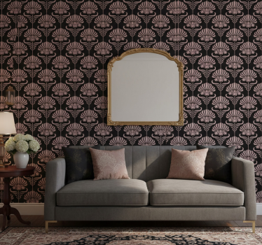Tapete barock mit jugendstil motiven - TenStickers