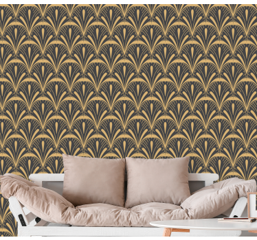 Tapete Klassisch art-deco-fan - TenStickers
