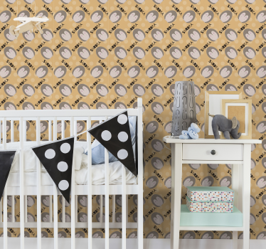 Tapete Baby benutzerdefiniertes igelmuster - TenStickers