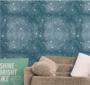 Tapete Sternenhimmel funkelnder nachthimmel - TenStickers