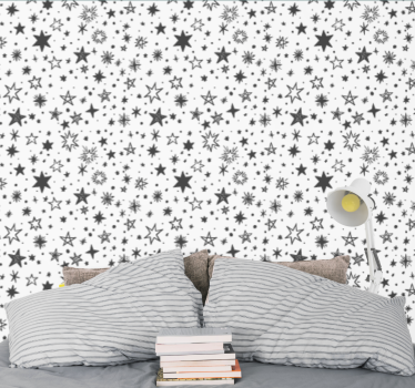 Tapete Sternenhimmel sternennacht akzent - TenStickers