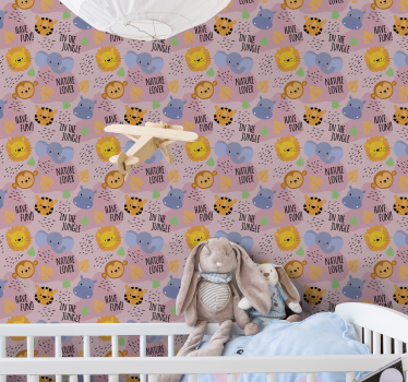 Tapete Baby dschungel-naturliebhaber - TenStickers