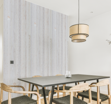 Vliestapete Holz Graues elegantes holzmuster - TenStickers