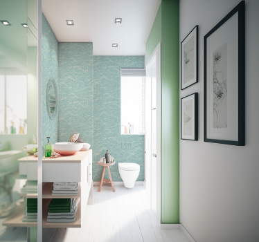 Vliestapeten Badezimmer Entspannende meereswellen - TenStickers