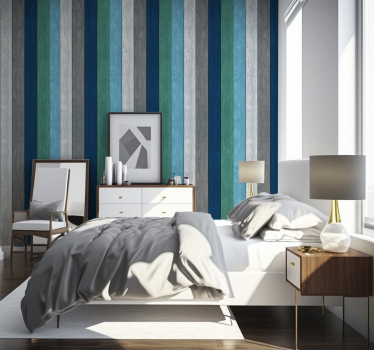 Abenteuer in Übersee Tapete Schlafzimmer - TenStickers
